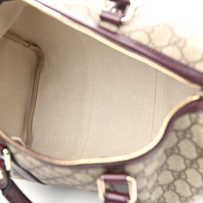 Gucci GG Plus Monogram Medium Joy Boston Bordeaux 5 of 10