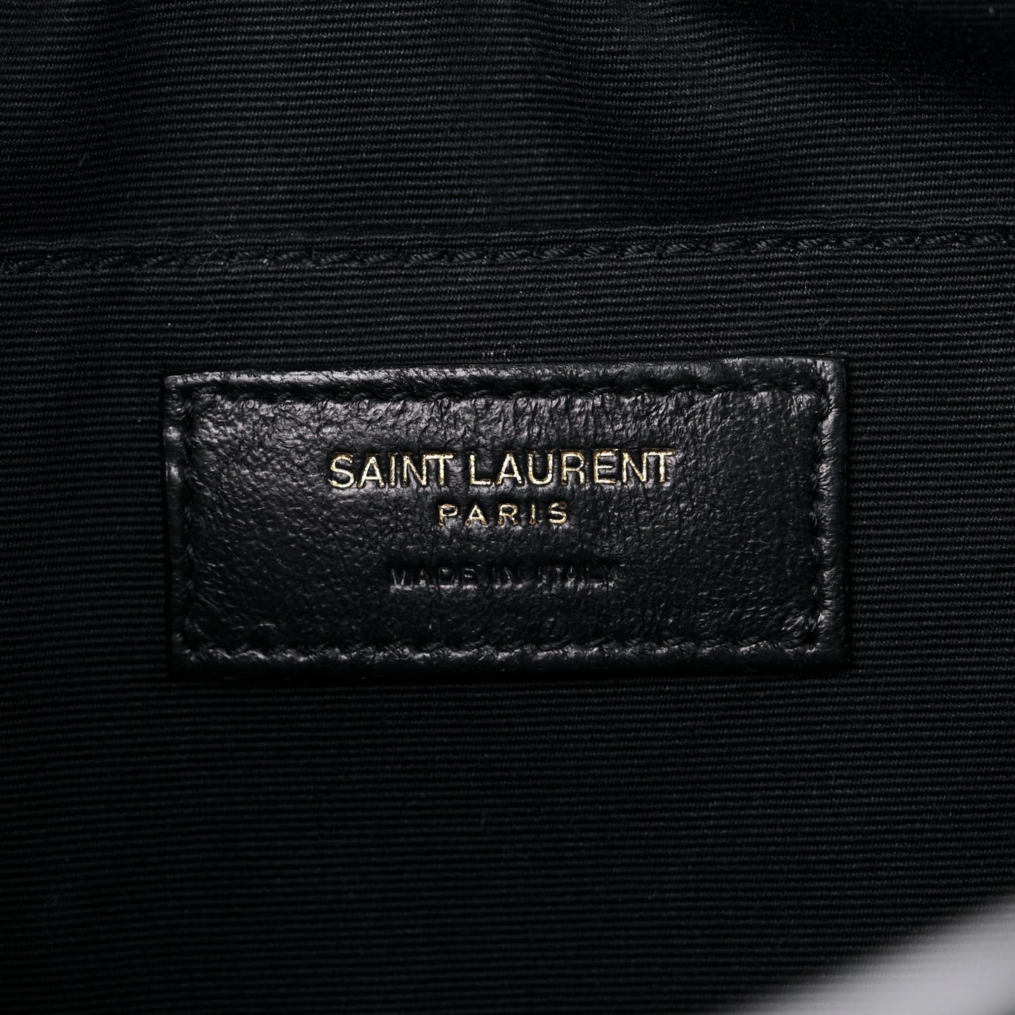 Calfskin Matelasse Monogram Lou Camera Bag Black