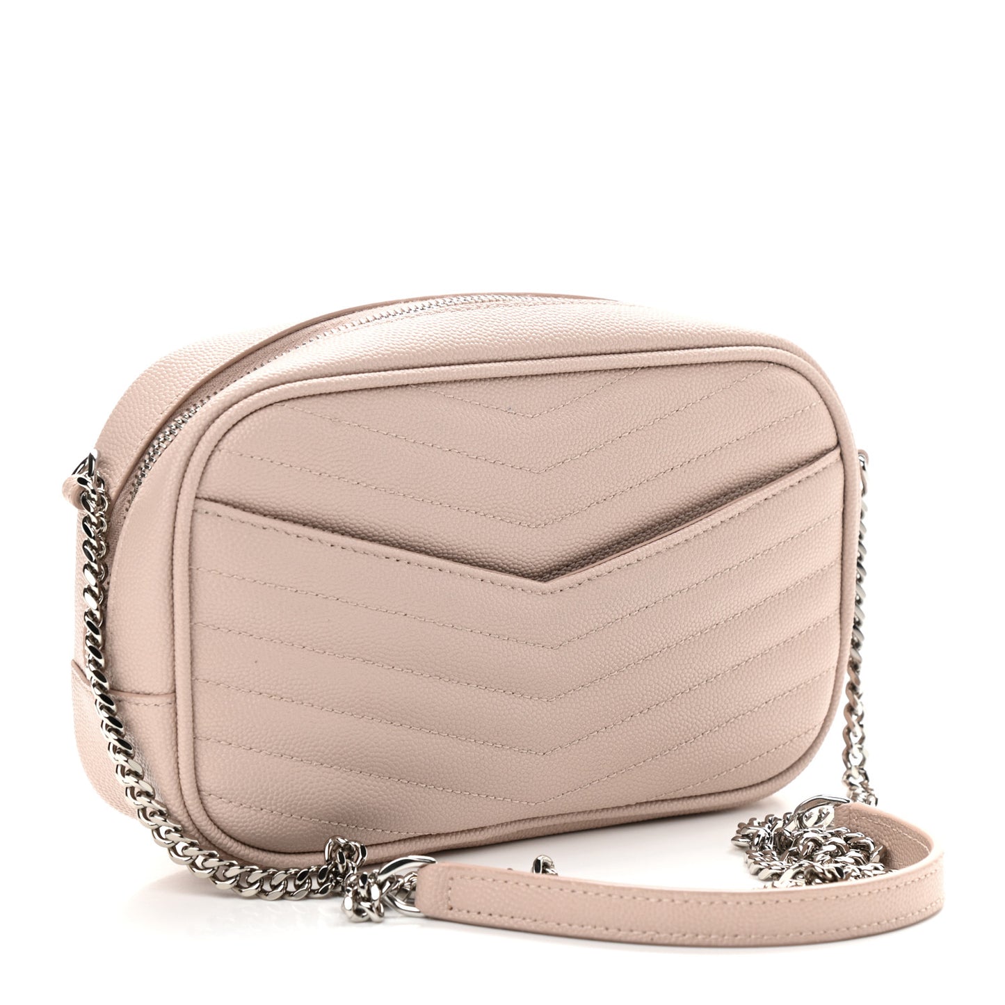 Grain De Poudre Matelasse Monogram Mini Lou Camera Bag Marble Pink