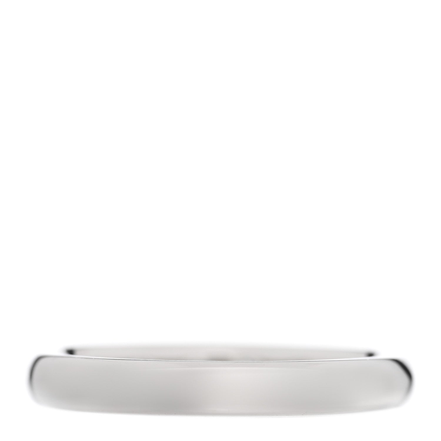 Tiffany Platinum Diamond Elsa Peretti Stacking Band Ring 49 5 3 of 5