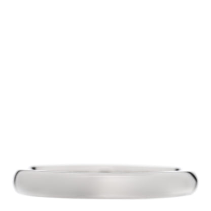 Tiffany Platinum Diamond Elsa Peretti Stacking Band Ring 49 5 3 of 5