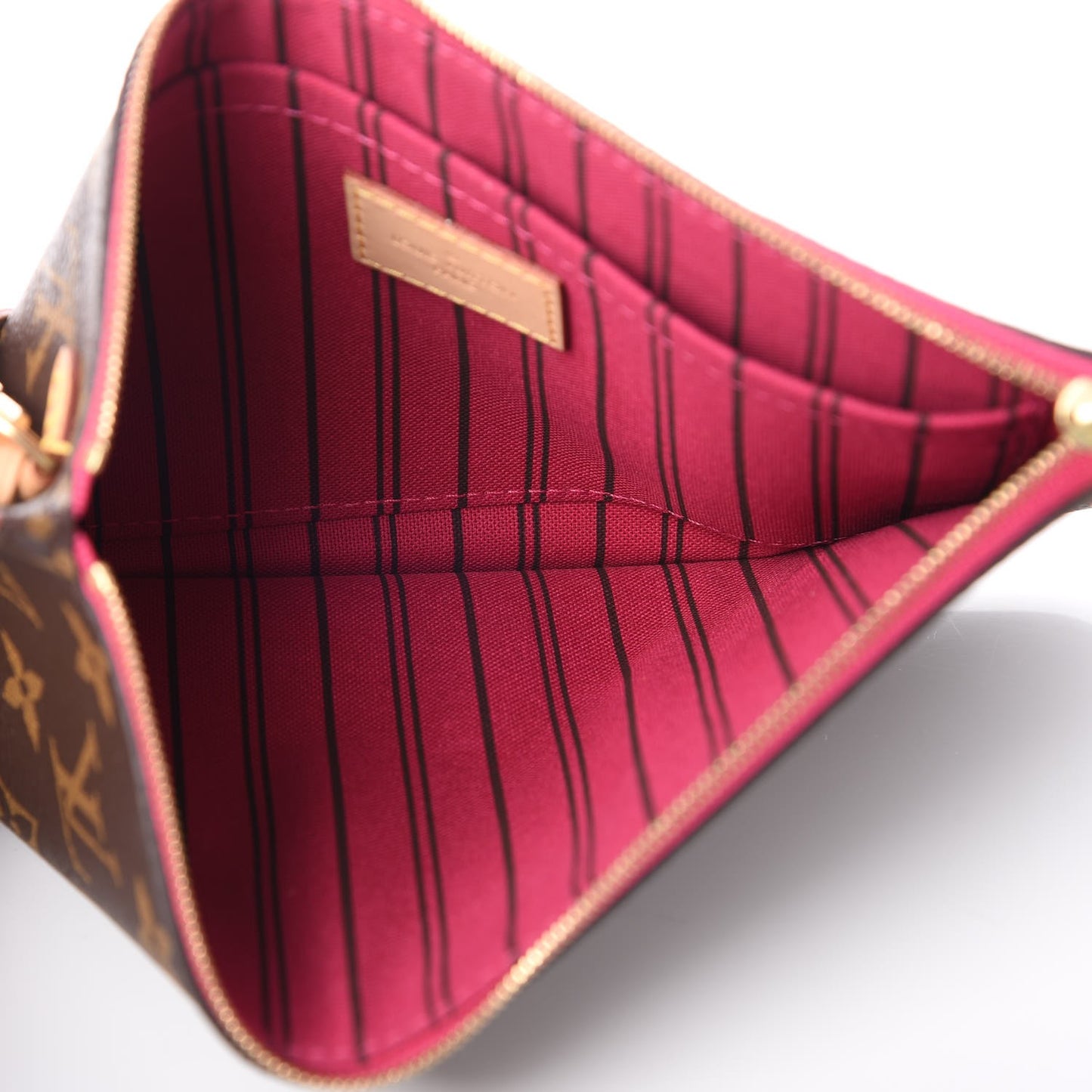 Monogram Neverfull MM GM Pochette Pivoine