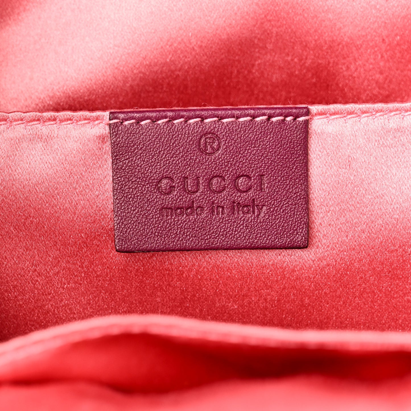 Velvet Matelasse GG Marmont Dome Backpack Fuchsia Violet Cyclamen