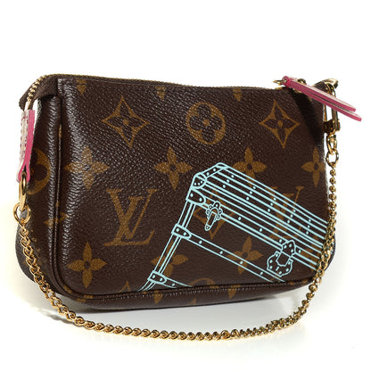 Louis Vuitton Monogram 2014 Christmas Animation Mini Pochette Accessories 3 of 7