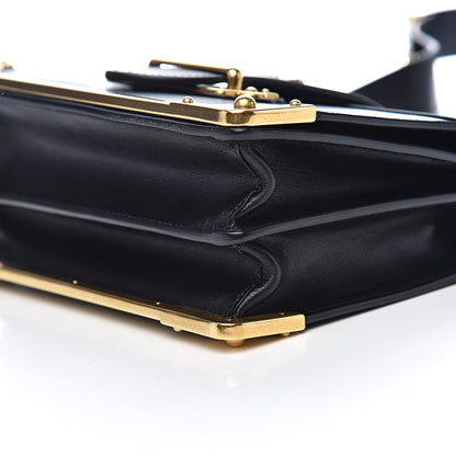 Prada City Calf Saffiano Cahier Bag Black 8 of 9