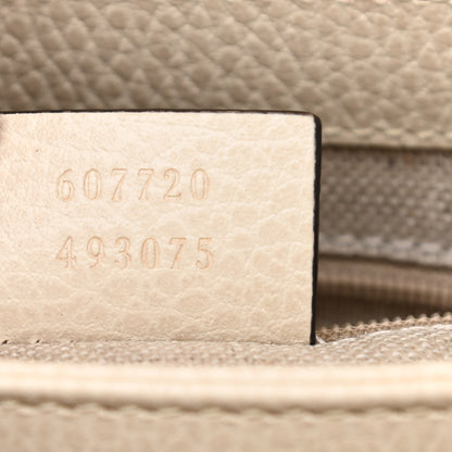 Gucci Dollar Calfskin Interlocking G Crossbody Bag Ivoire 7 of 8