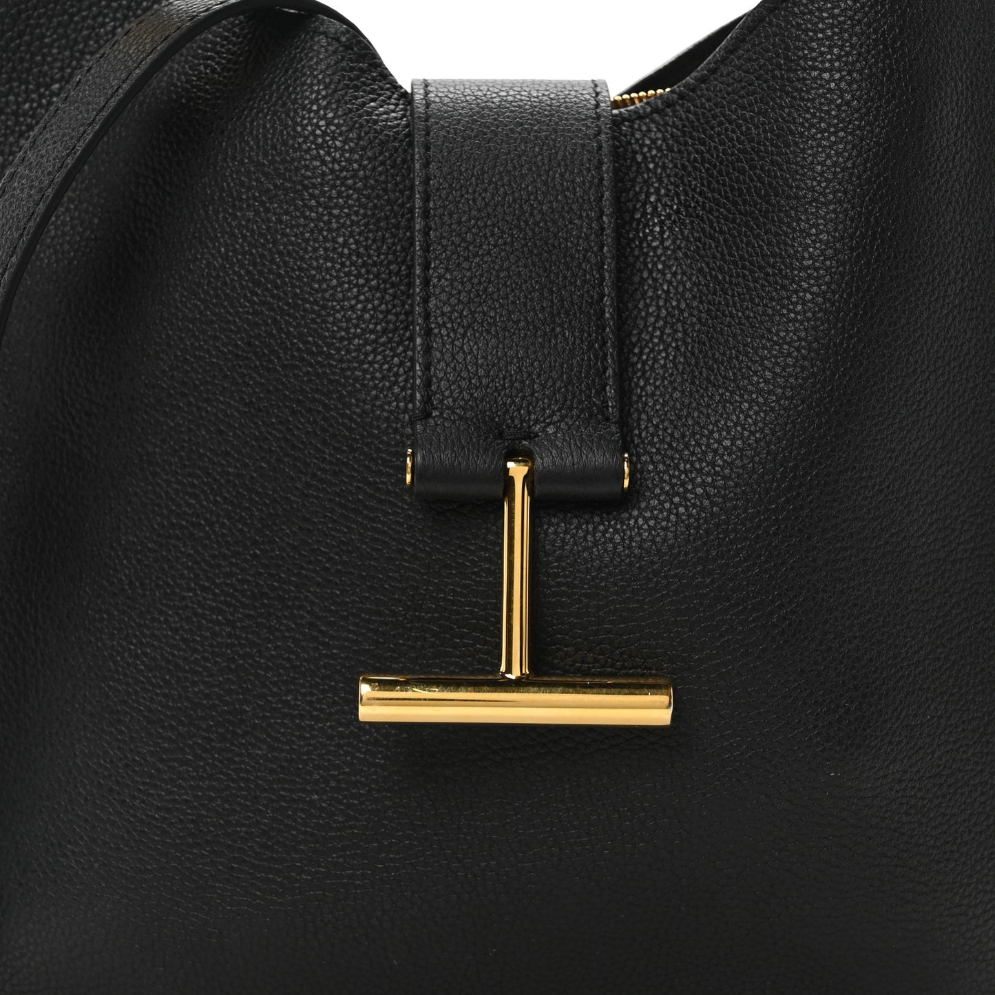 Grain Calfskin Small Tara Crossbody Black