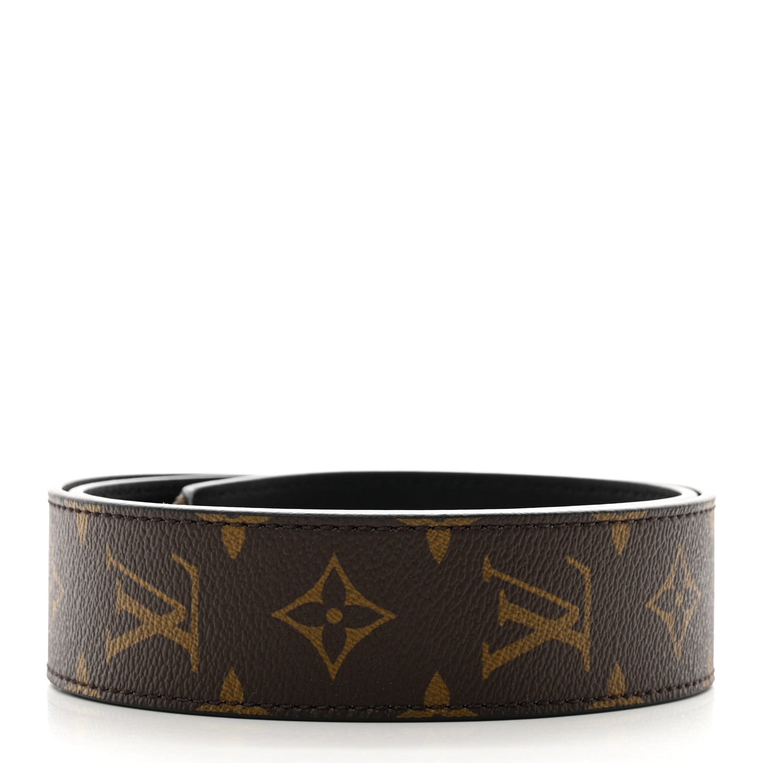 Louis Vuitton Monogram Bandouliere Shoulder Strap Black 2 of 4