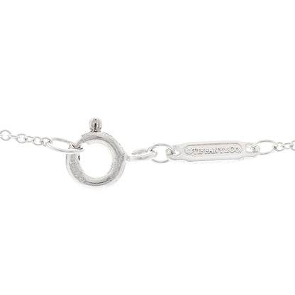 Tiffany Sterling Silver Diamond Small Return to Tiffany Heart Pendant Necklace 4 of 6