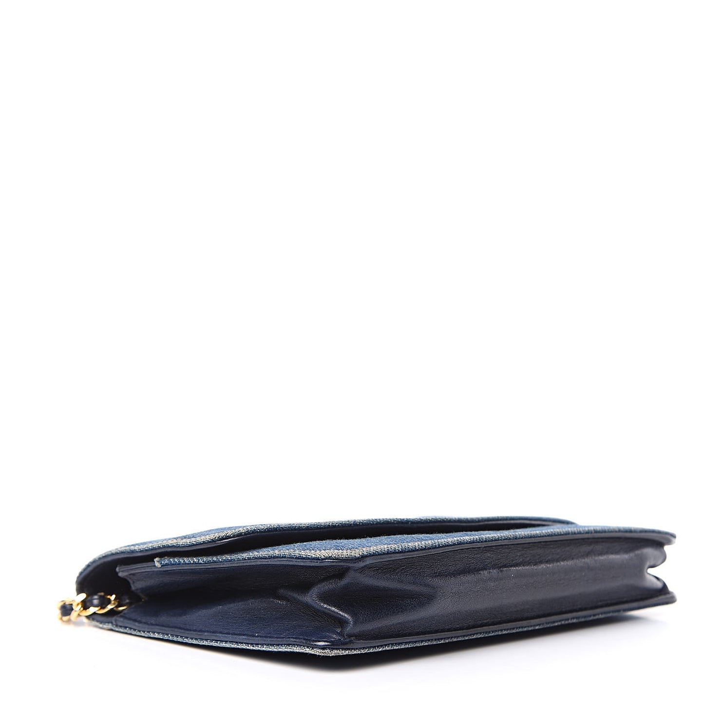 Denim Timeless CC Wallet on Chain WOC Blue