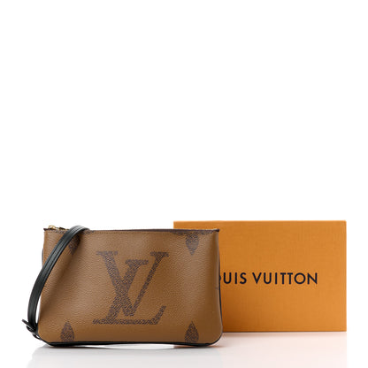 Louis Vuitton Reverse Monogram Giant Double Zip Pochette 13 of 13