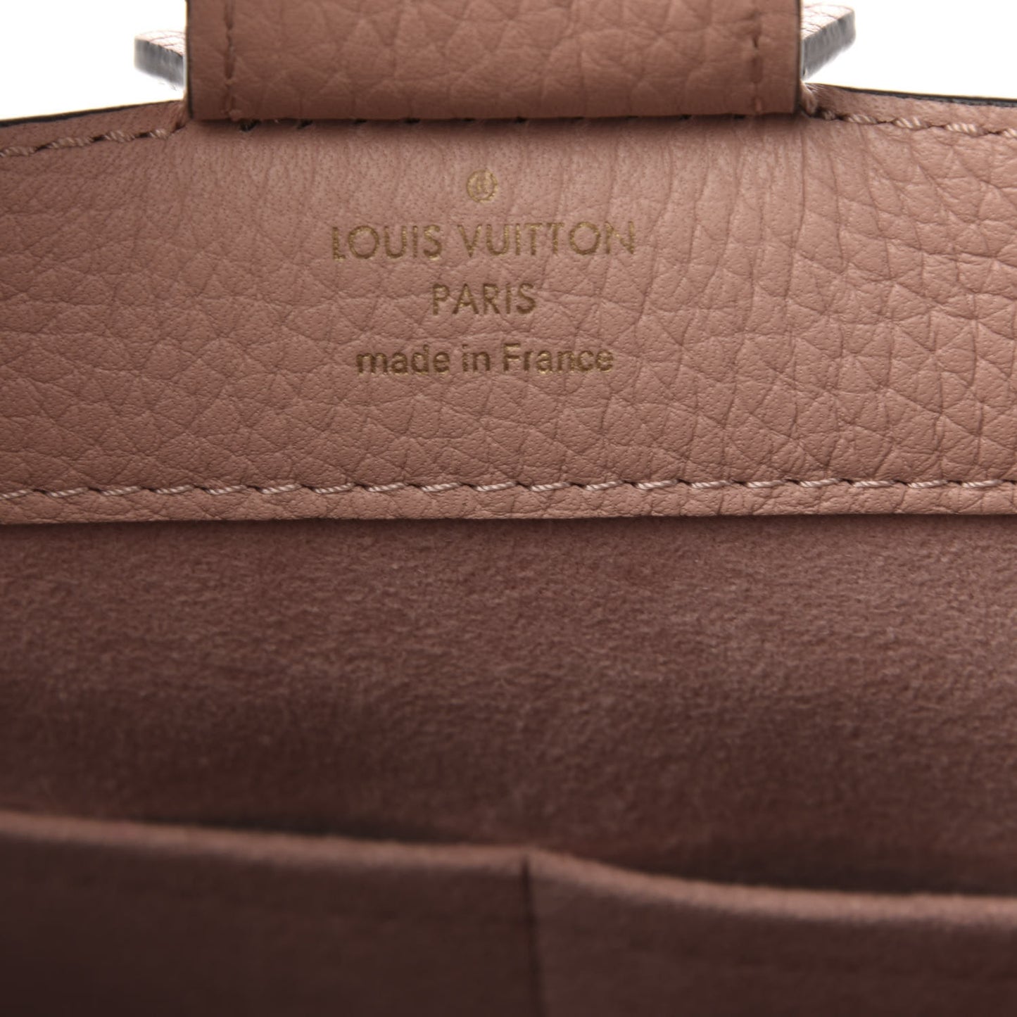 Damier Ebene Cuir Taurillon Brittany Magnolia