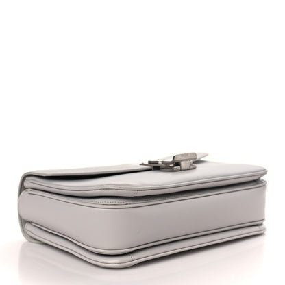 Celine Shiny Calfskin Medium C Bag Pale Grey 4 of 9