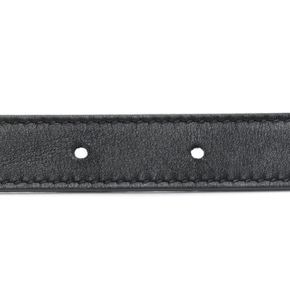Gucci Calfskin Double G 20mm Belt 95 38 Black 4 of 7