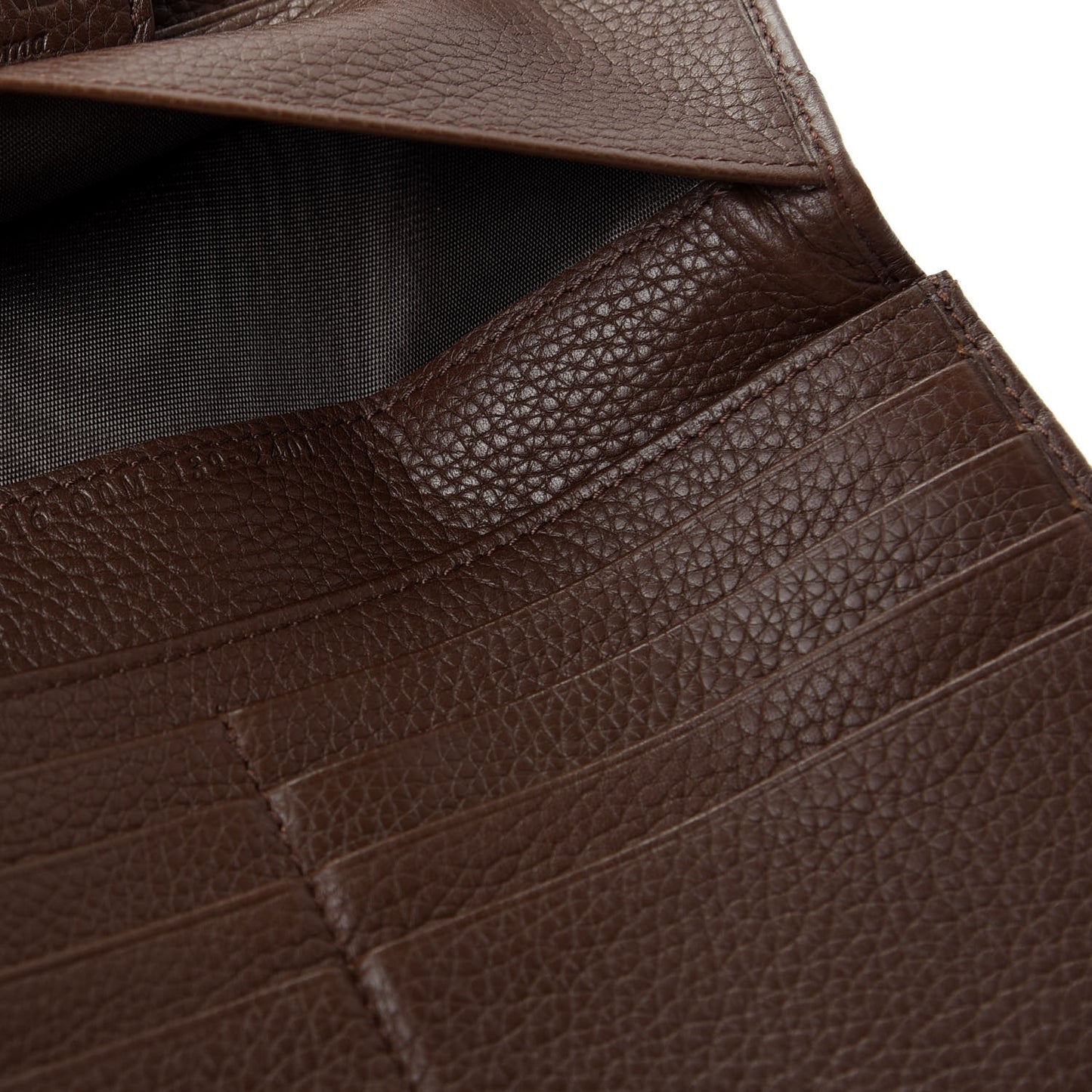 Zucca Vitello Continental Wallet Tobacco
