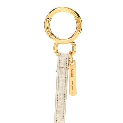 Fendi Fox Fur Pom Pom Bag Charm White 4 of 4