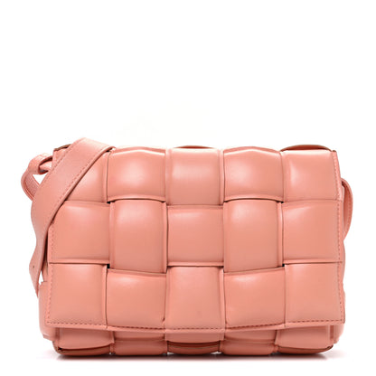 Bottega Veneta Nappa Maxi Intreccio Padded Cassette Crossbody Bag Peachy Peachy 1 of 12