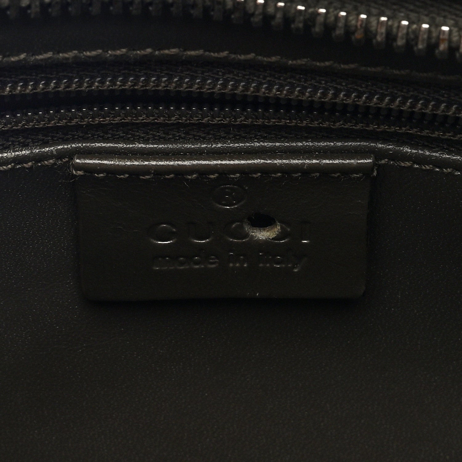 Gucci Satin Calsfkin Bardot Shoulder Bag Grey 6 of 10