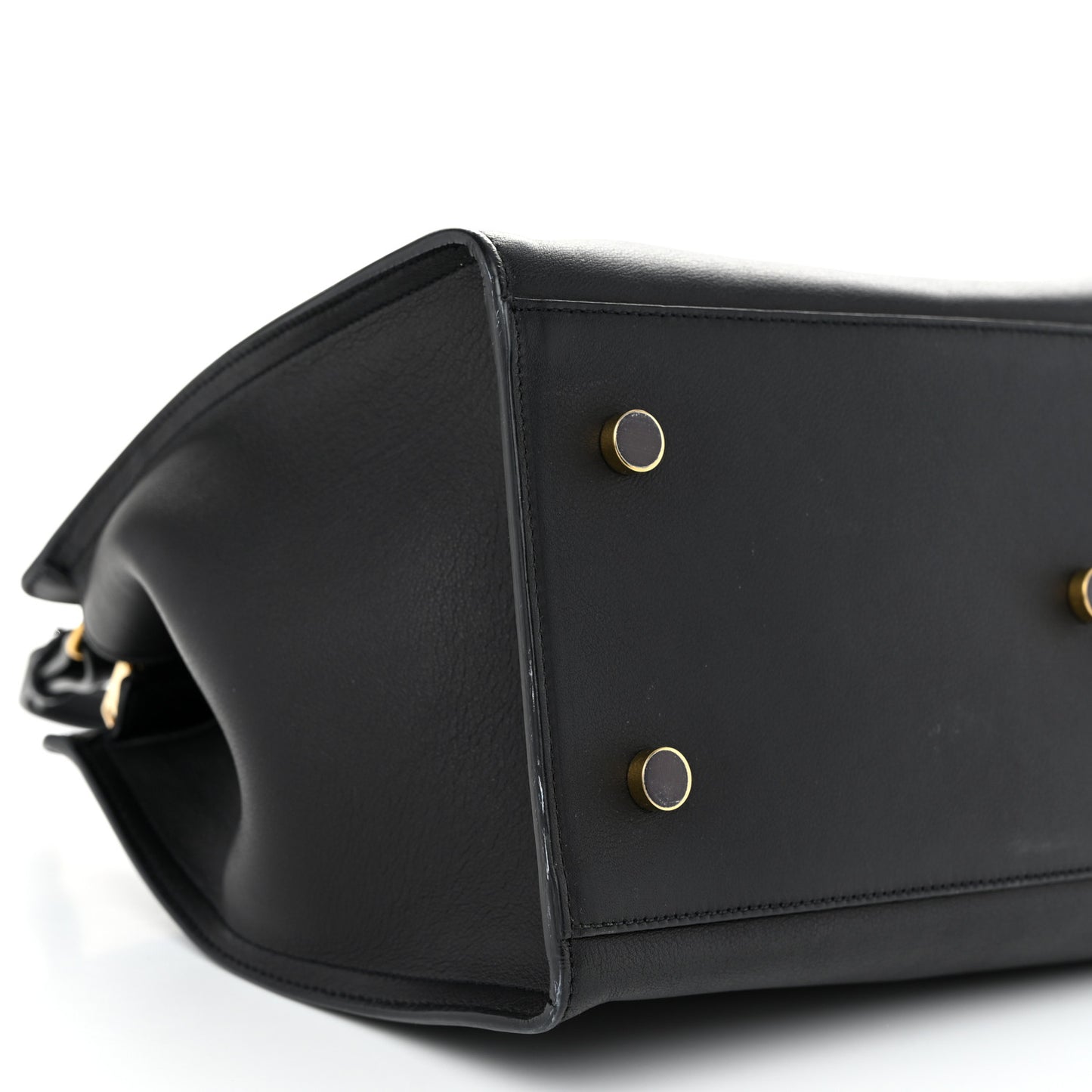 Smooth Calfskin Small Monogram Cabas Black