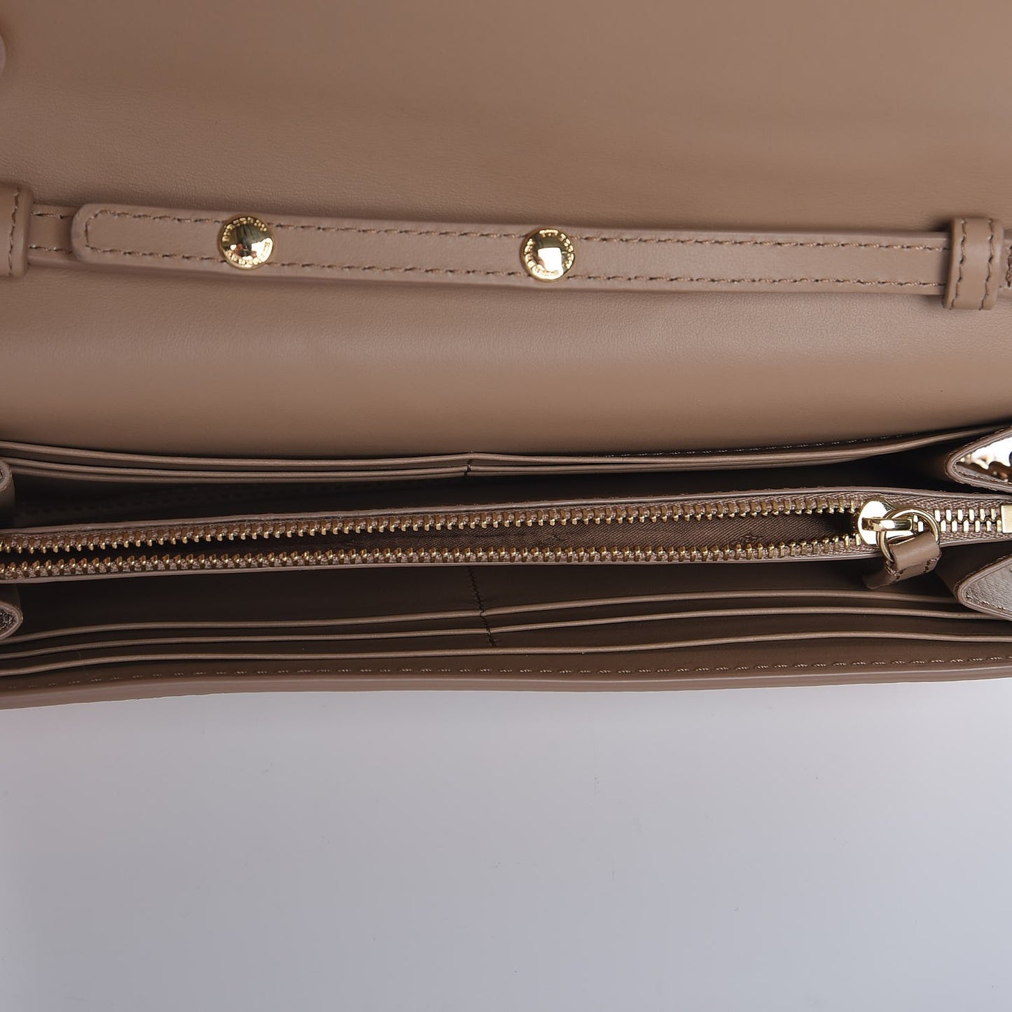 Haymarket Check Henley Wallet On Chain Mid Camel