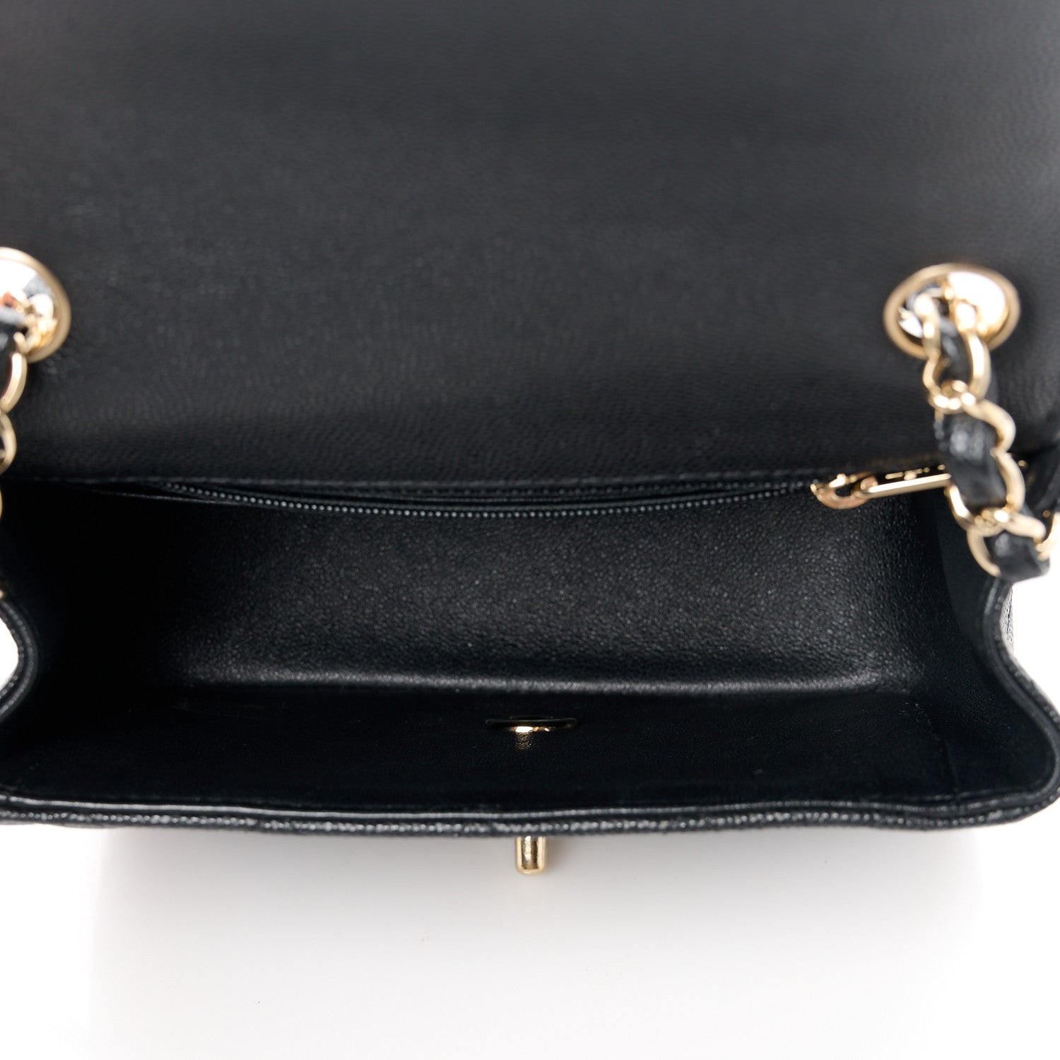 Chanel Caviar Quilted Mini Square Flap Black 5 of 11
