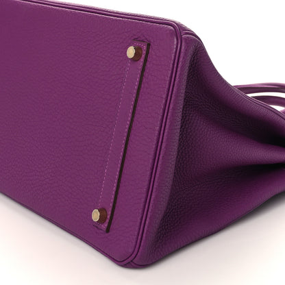 Hermes Togo Birkin 35 Anemone 10 of 11