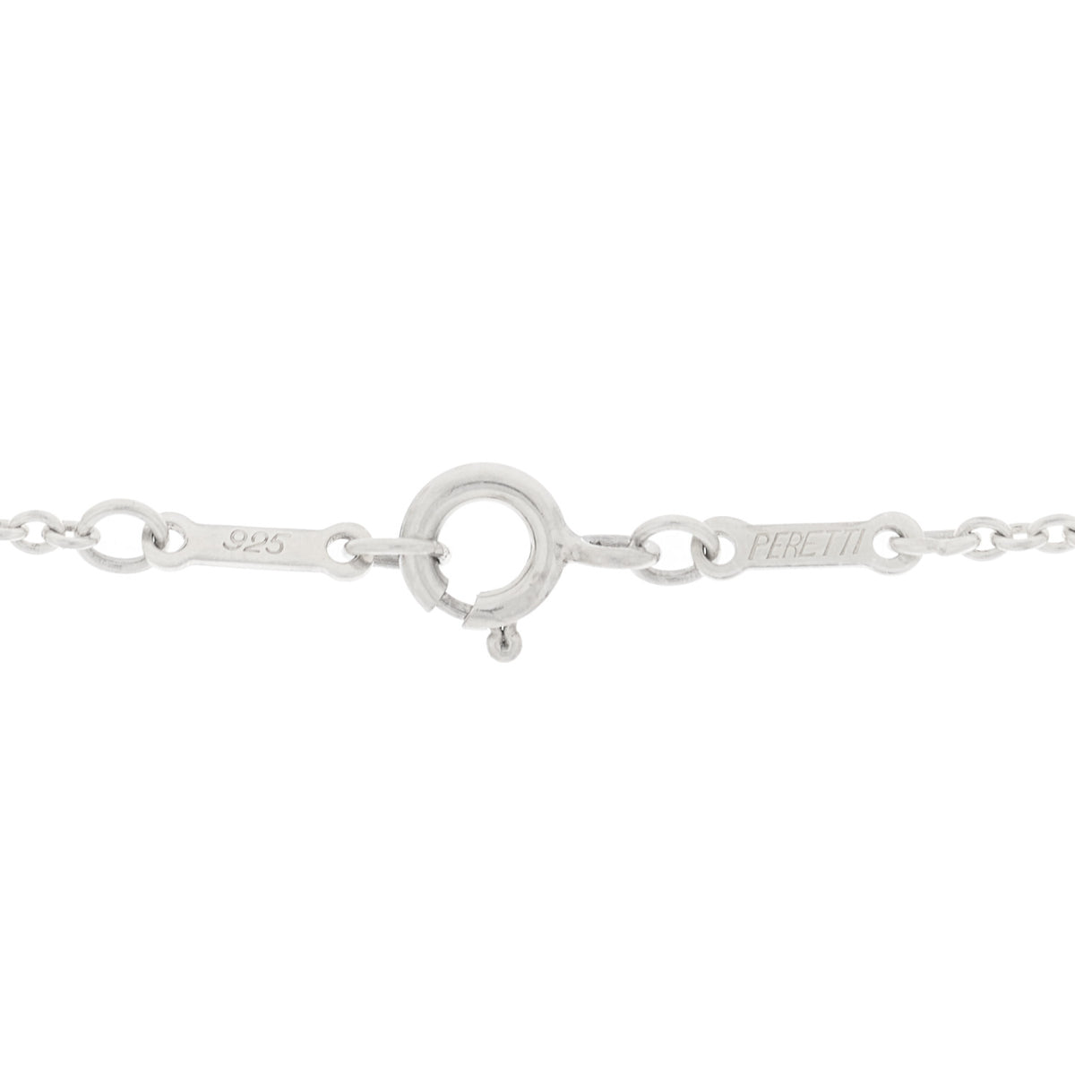 Tiffany Sterling Silver 16mm Elsa Peretti Open Heart Pendant Necklace 4 of 6