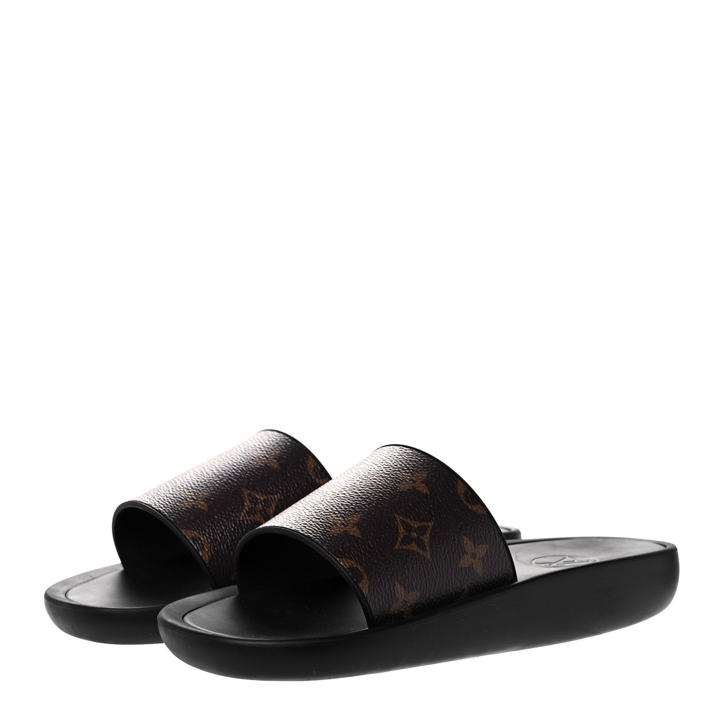 Monogram Sunbath Slide Sandals 38