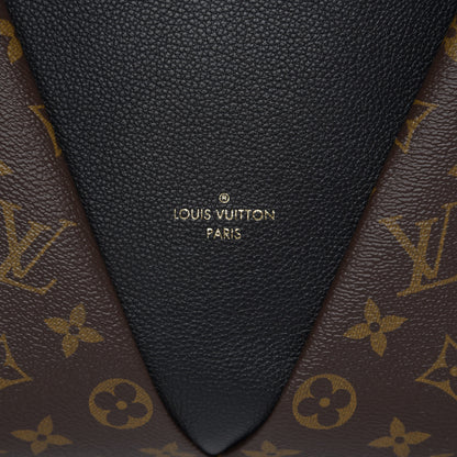 Louis Vuitton Monogram V Tote MM Black 7 of 9
