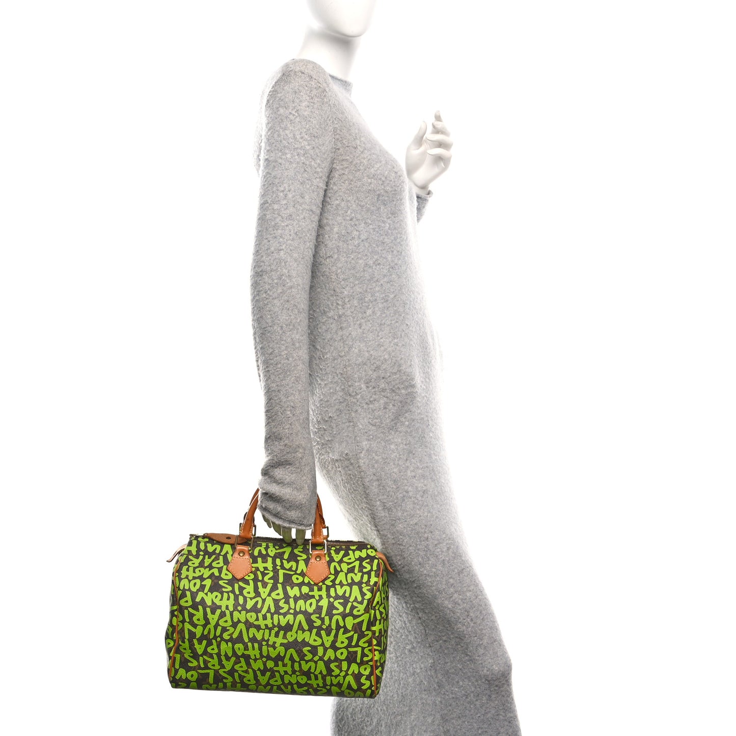 Monogram Graffiti Speedy 30 Green