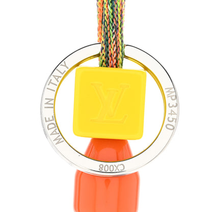 Louis Vuitton LV Play Key Holder Bag Charm Multicolor 4 of 5