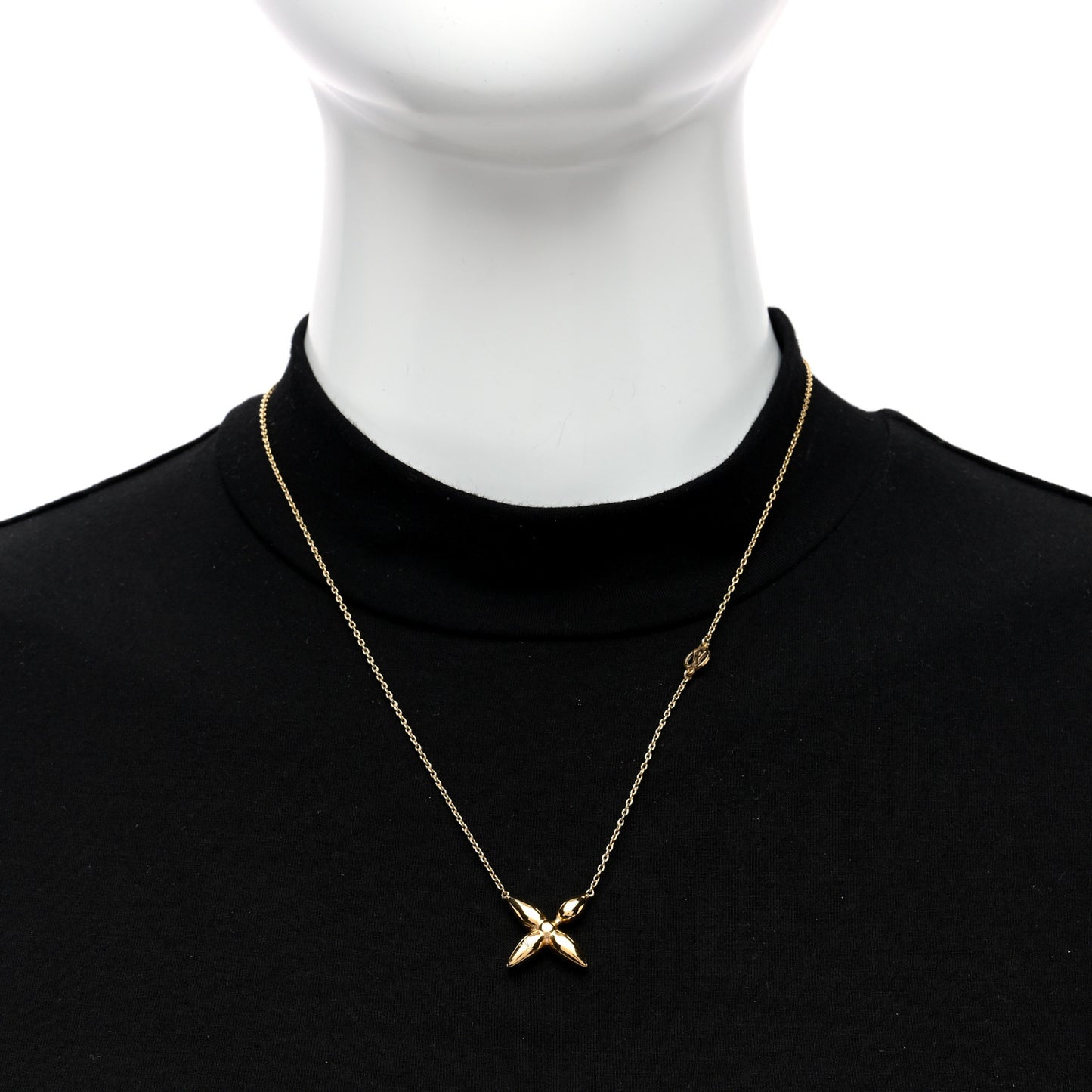 Metal Louisette Necklace Gold