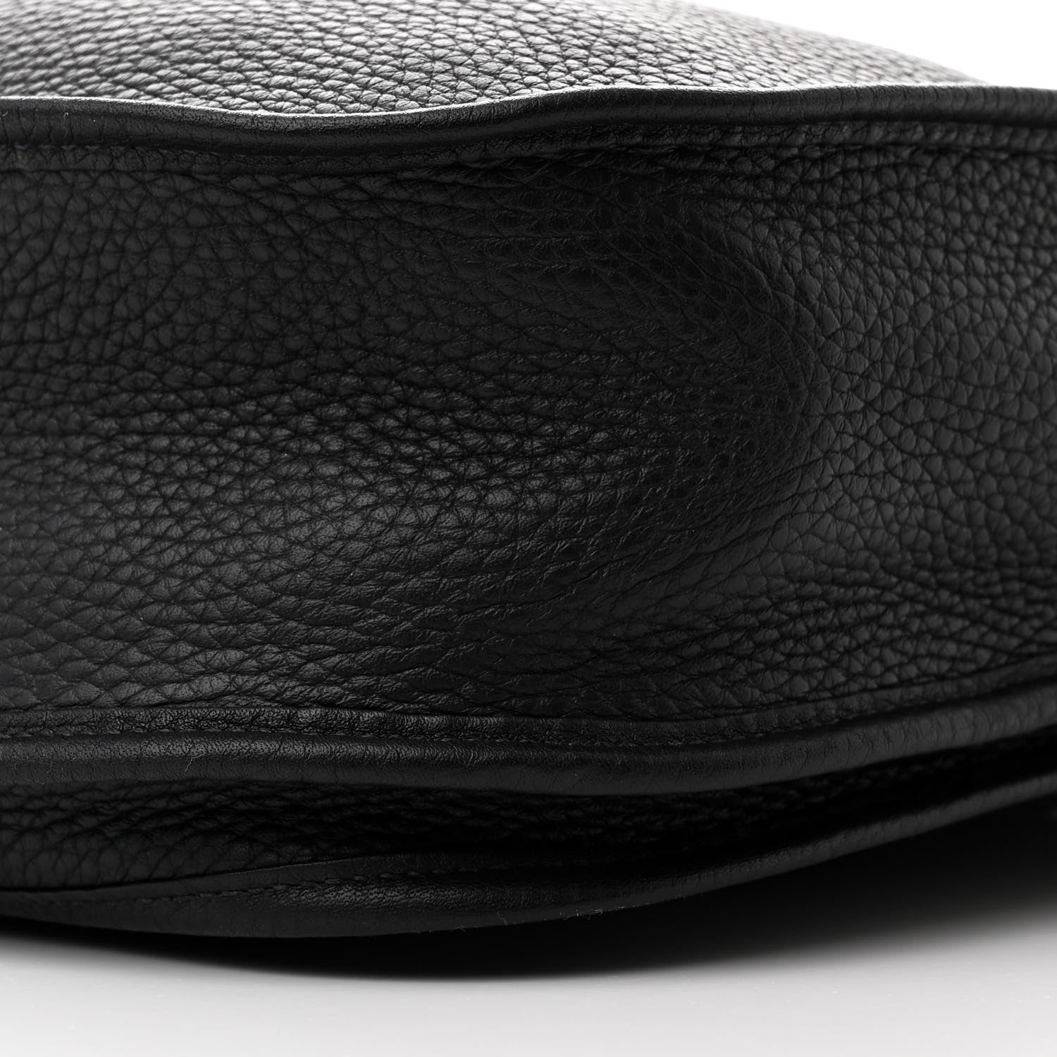 Hermes Taurillon Clemence Evelyne III GM Black 10 of 12