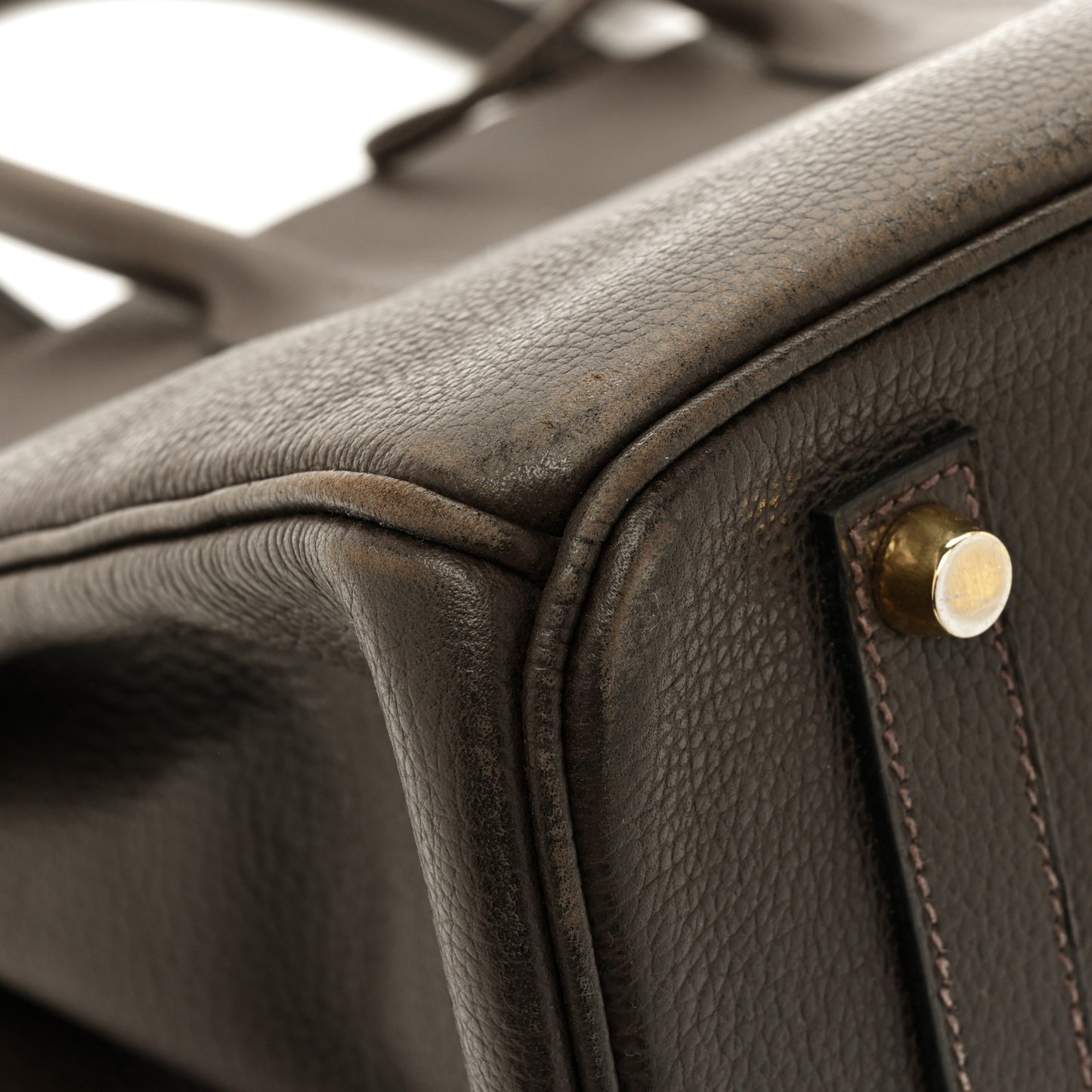 Togo Birkin 35 Chocolate