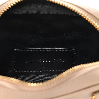 Saint Laurent Grain De Poudre Matelasse Monogram Baby Lou Camera Bag Dark Beige 7 of 11