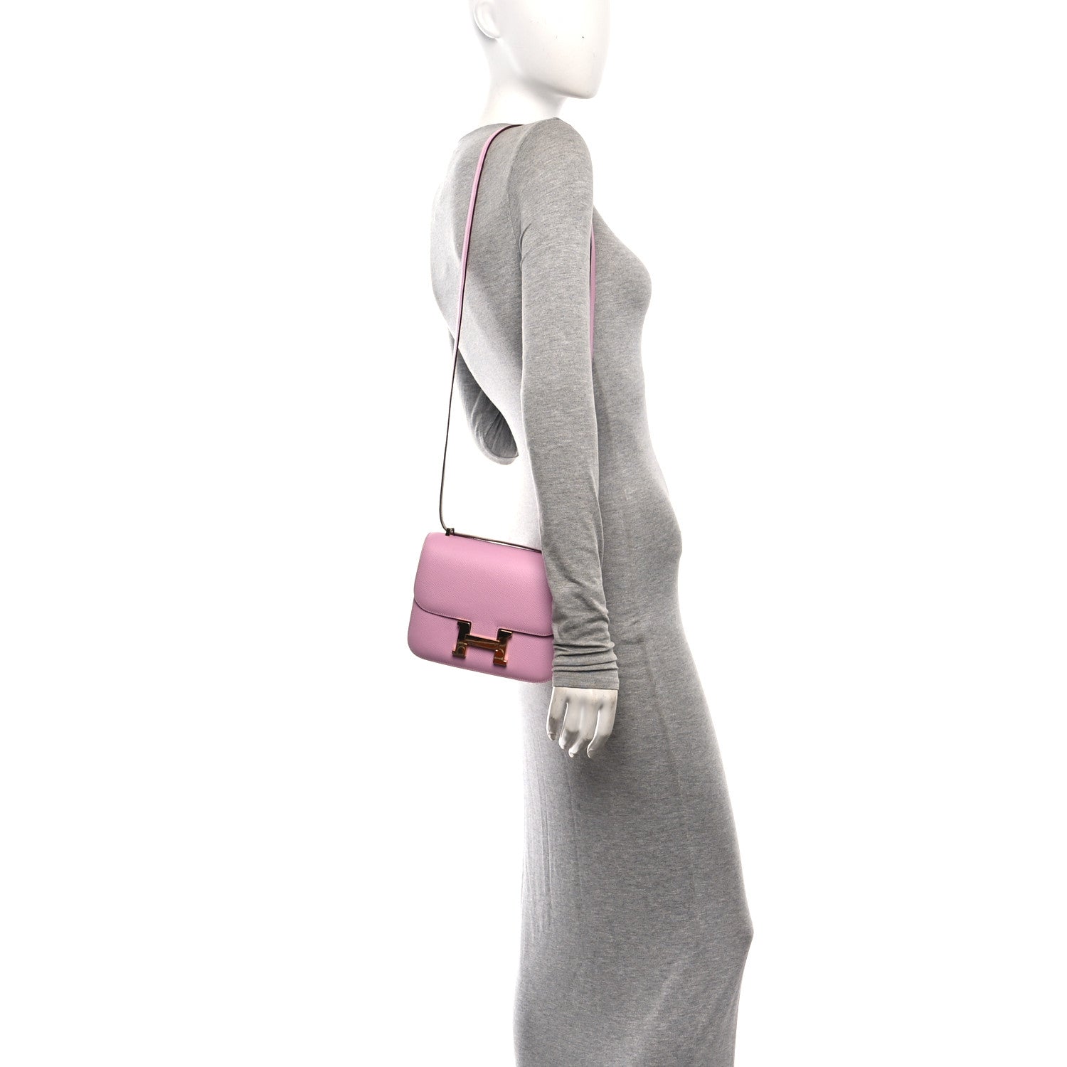Hermes Epsom Constance 18 Mauve Sylvestre 2 of 11