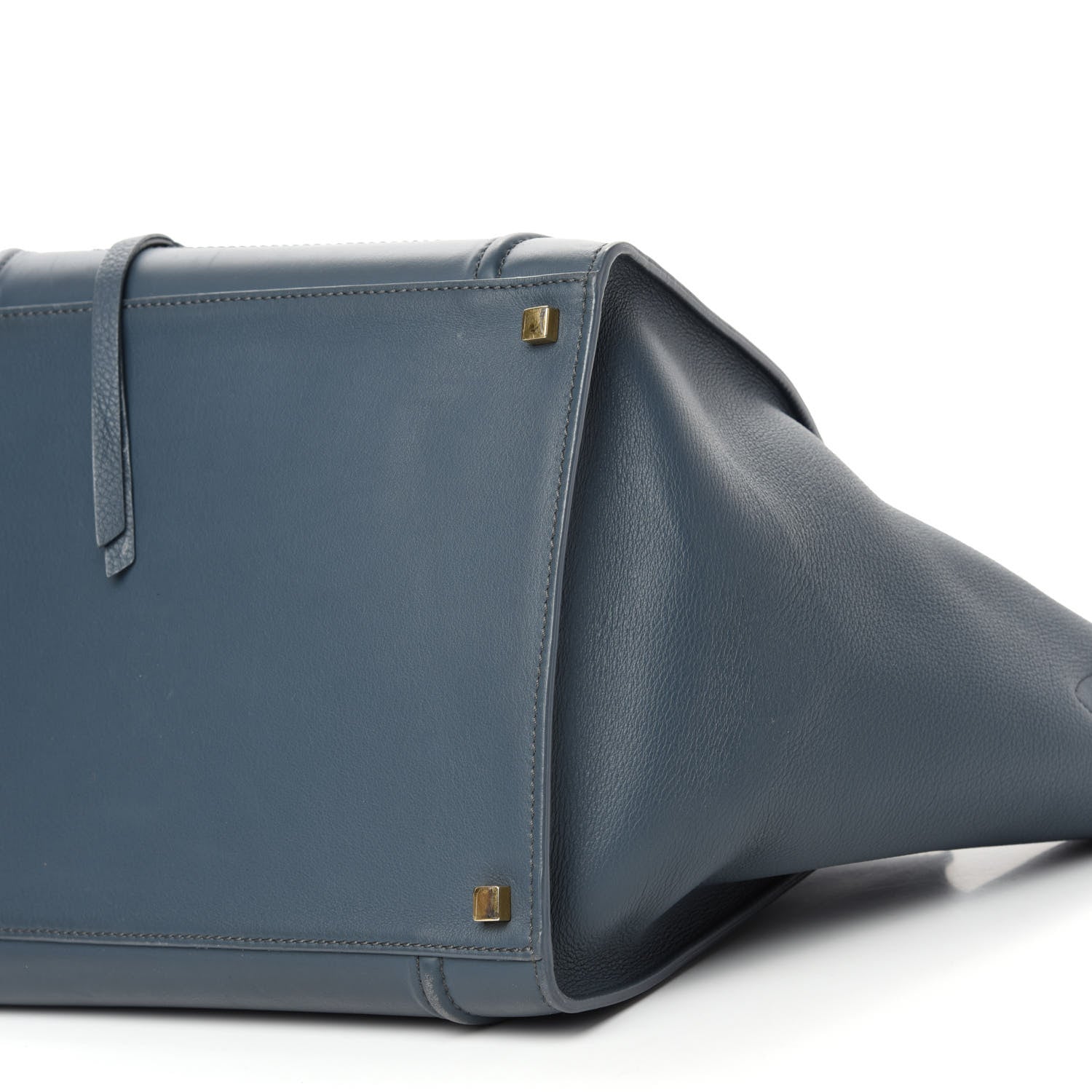 Celine Supple Calfskin Medium Phantom Luggage Blue 7 of 16
