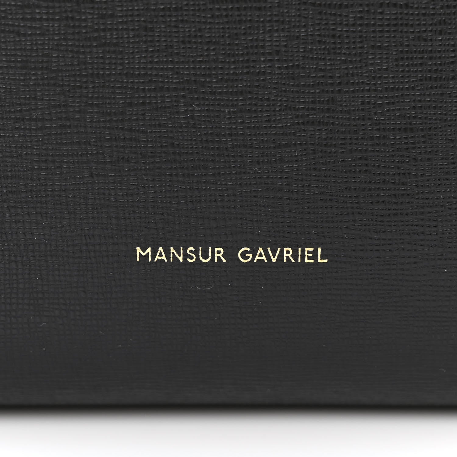 Mansur Gavriel Saffiano Bucket Bag Black Flamma 8 of 14