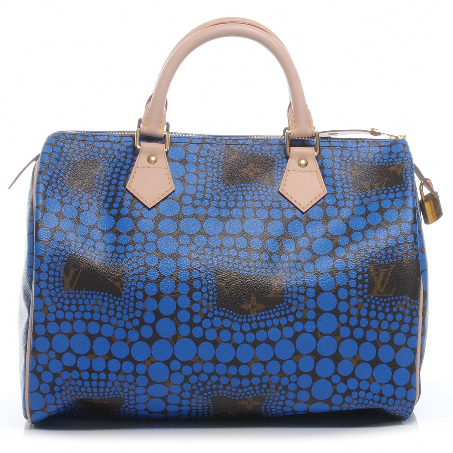 Monogram Kusama Town Speedy 30 Blue