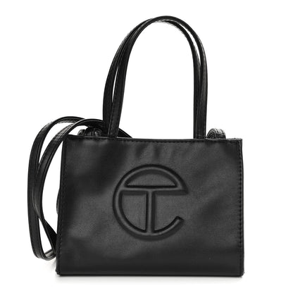 Telfar Vegan Leather Small Shopping Bag Black 1 of 12