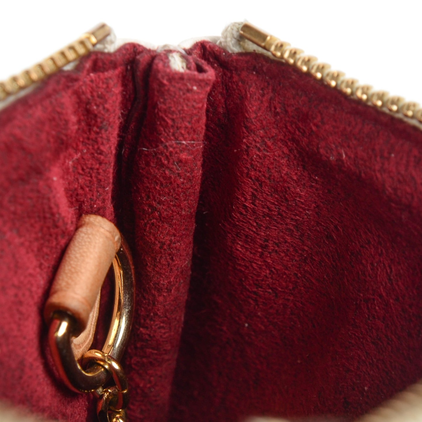 Monogram Multicolor Pochette Plate MM White