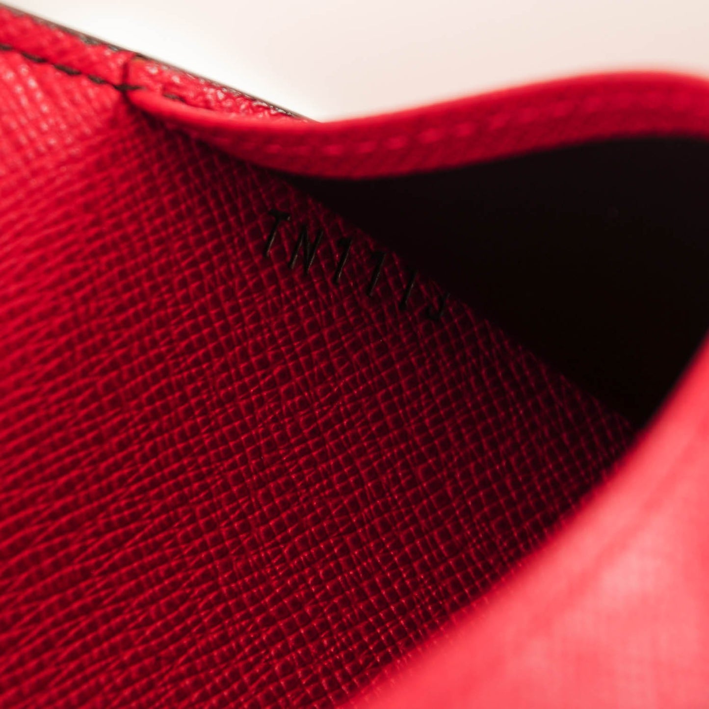 Monogram Josephine Wallet Red