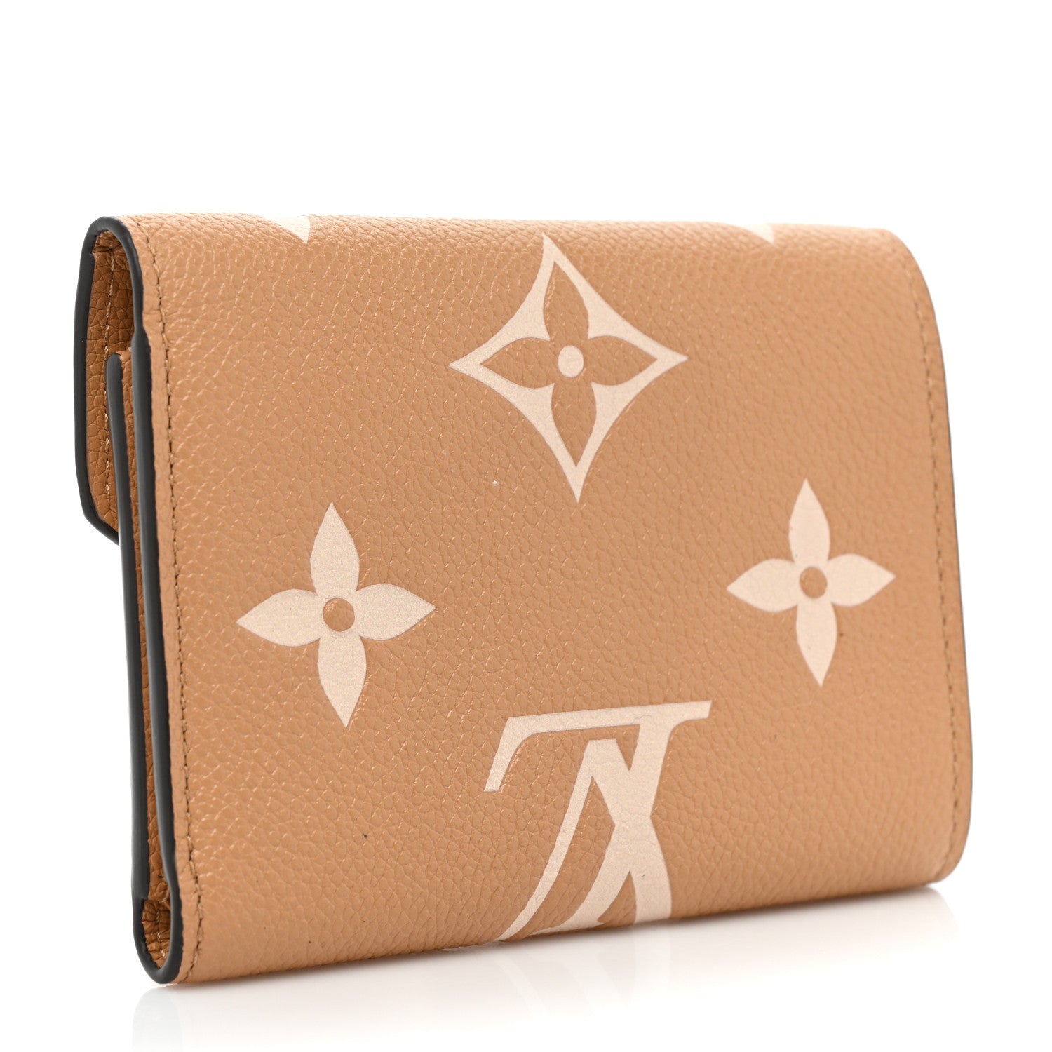 Louis Vuitton Empreinte Monogram Giant Victorine Wallet Arizona Creme 2 of 13