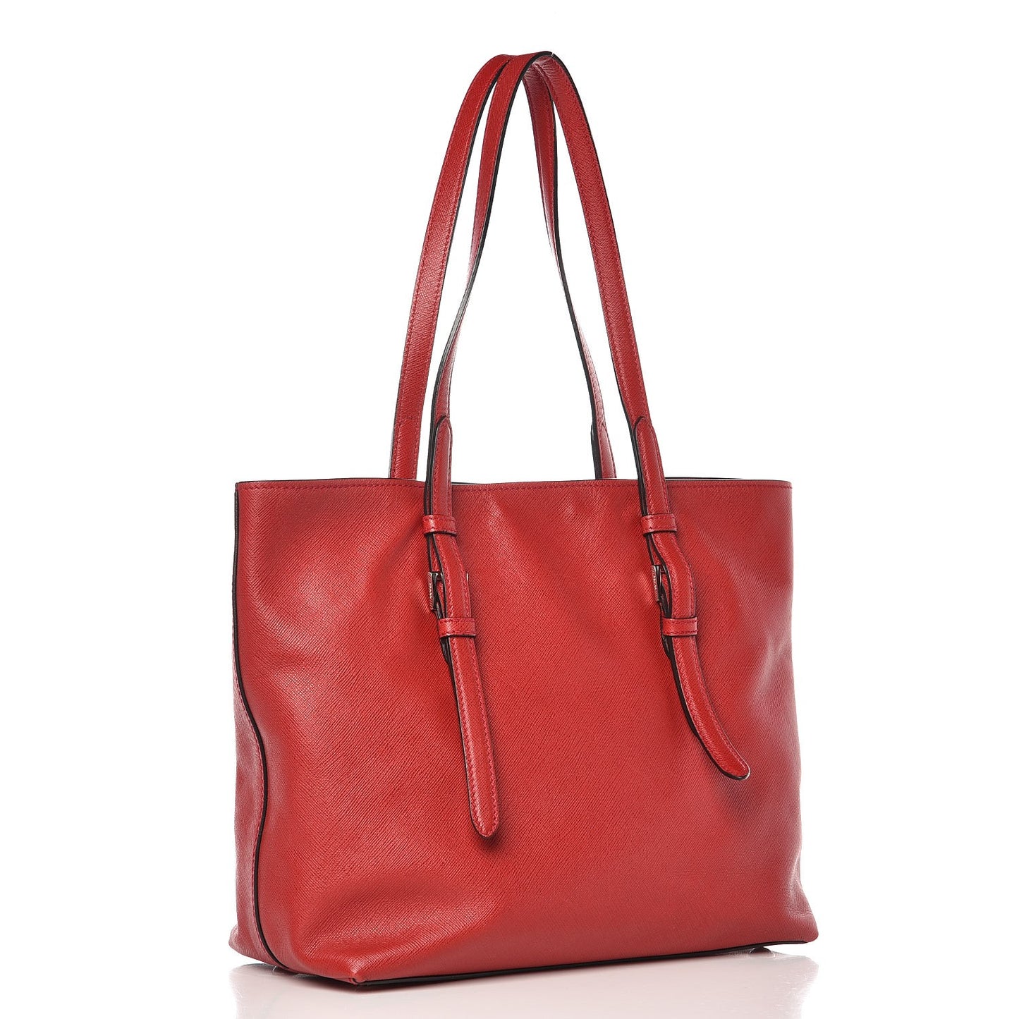 Saffiano Soft Tote Fuoco
