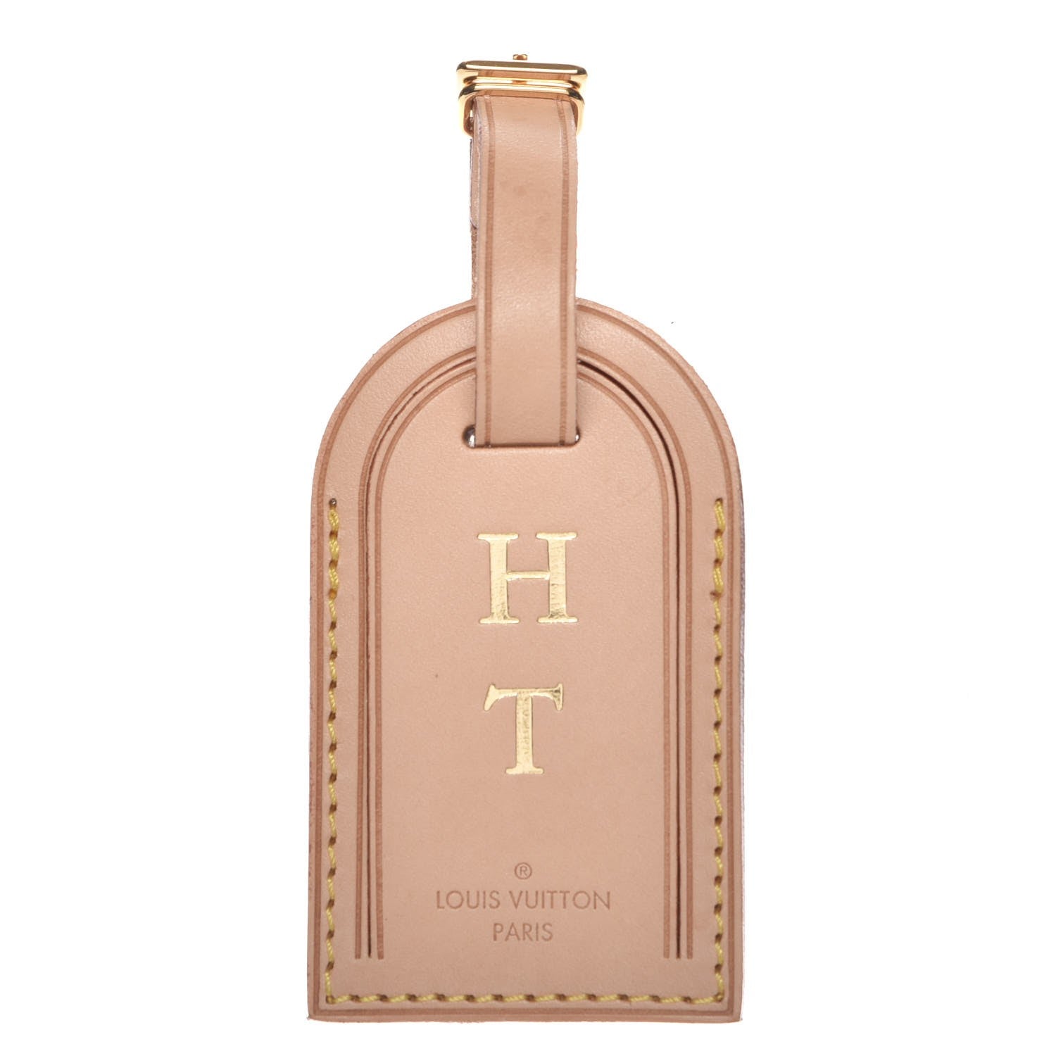Louis Vuitton Vachetta Luggage Tag 1 of 3
