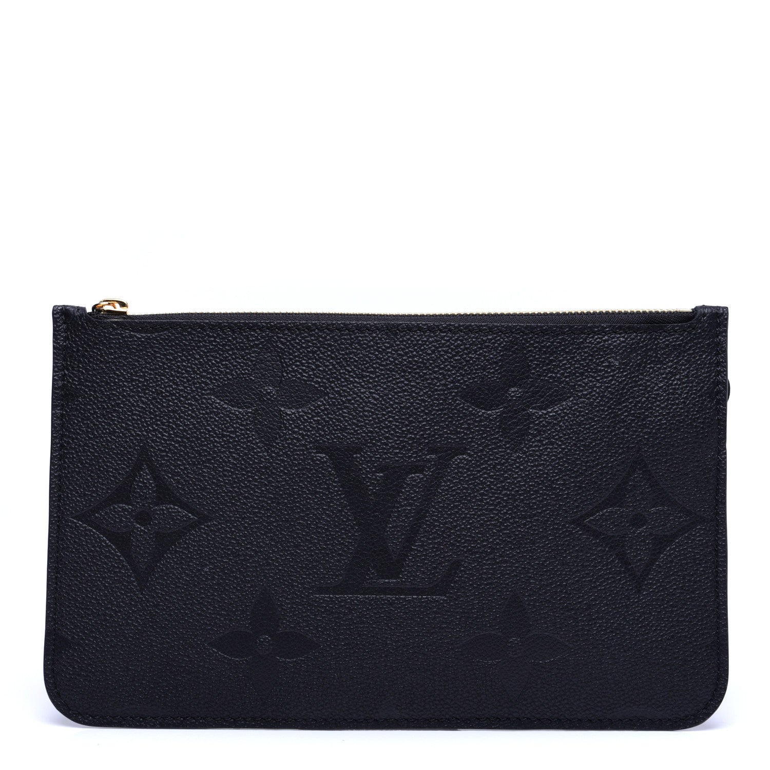 Louis Vuitton Empreinte Monogram Giant Neverfull MM Pochette Black 1 of 10