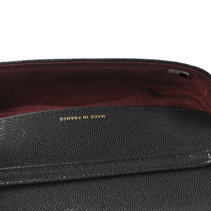 Chanel Caviar Quilted Glasses Case With Chain Black 4 of 4