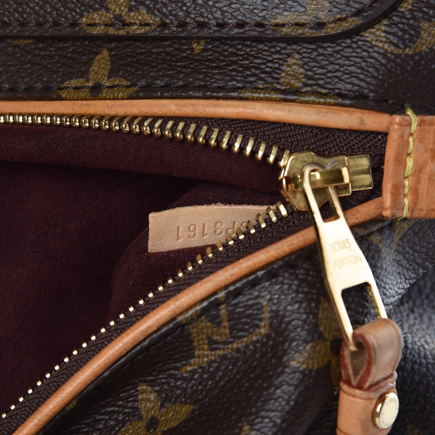 Louis Vuitton Monogram Olympe Bordeaux 9 of 15