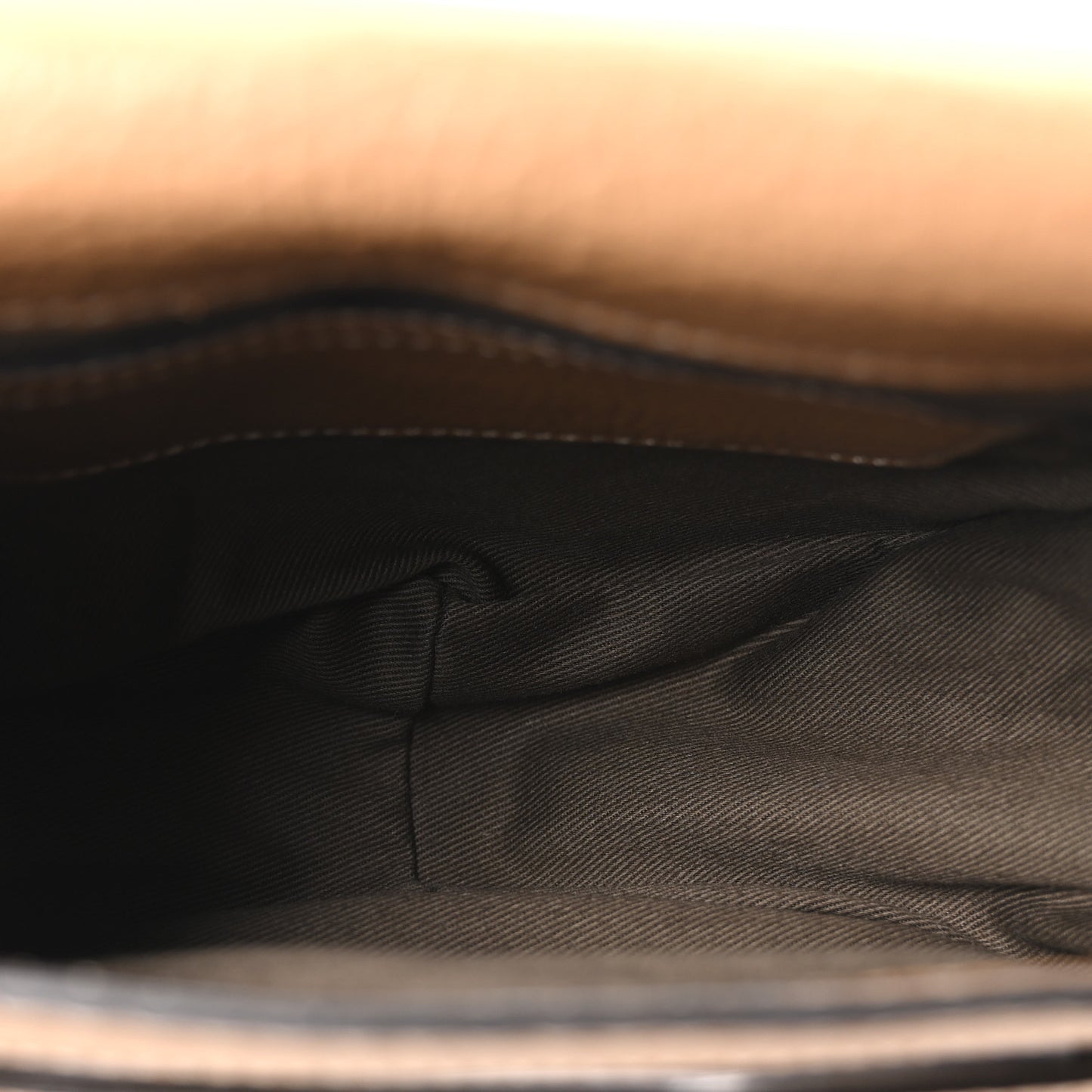 Calfskin Mini Marcie Round Crossbody Bag Nut