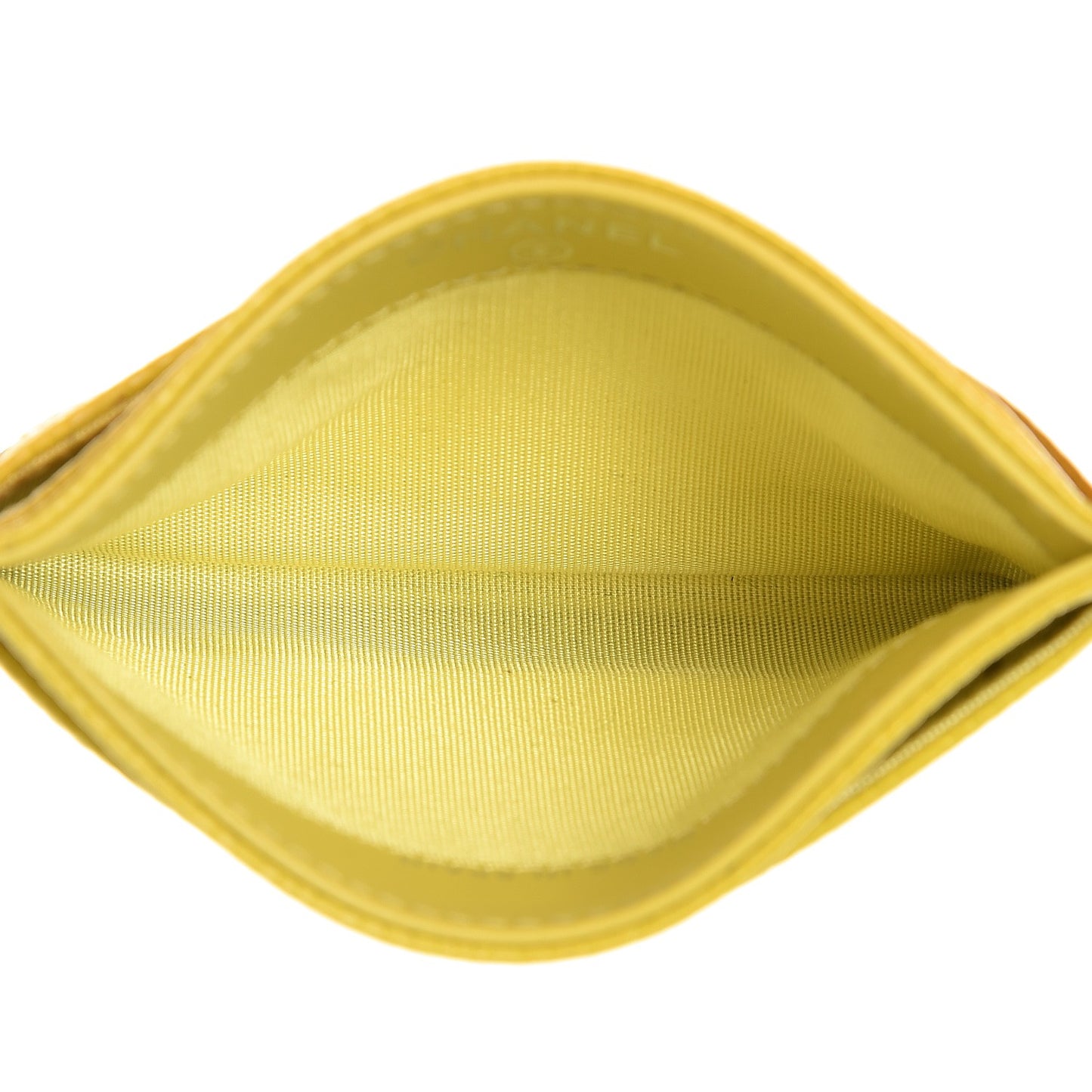 Caviar CC Timeless Card Holder Yellow